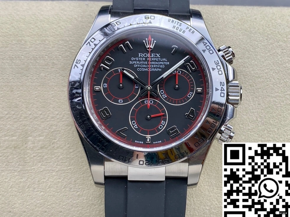 Clean OnTrend 1071 Daytona 116509 Dial Cosmograph Black Rolex Factory 0822